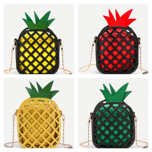 pineapple book bag